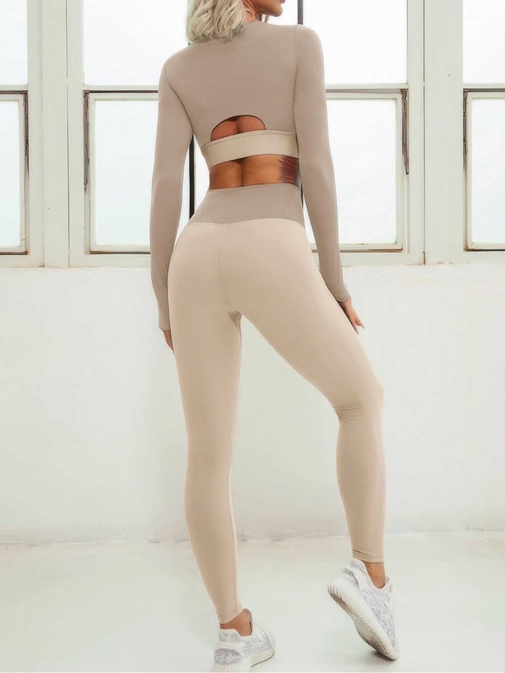 Color Block Two Piece Set - Picture 3 of 3